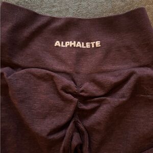 Alphalete Deep Plum Leggings